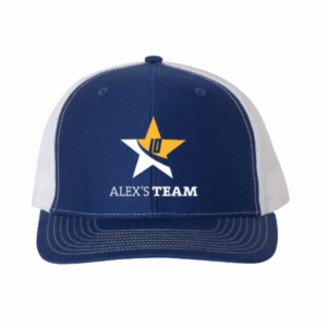 Blue/White Trucker Hat